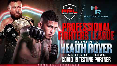 Professional Fighters League (PFL) Partners with Health Rover